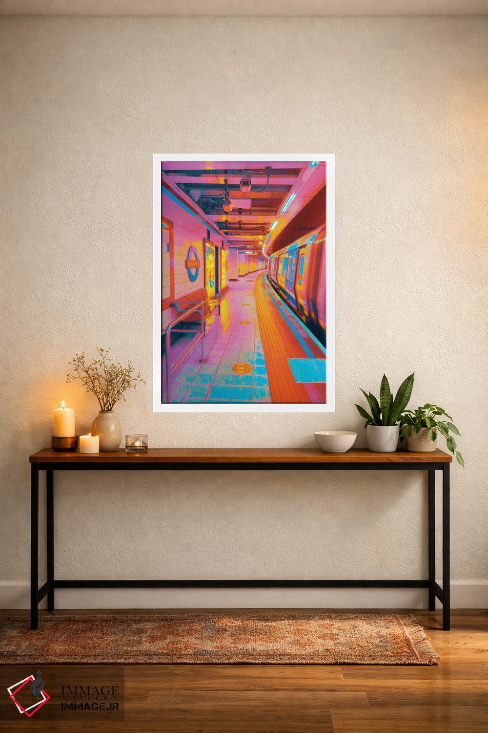 تابلو دکوراتیو هجوم قندی! اثر نیتن هد - D4W