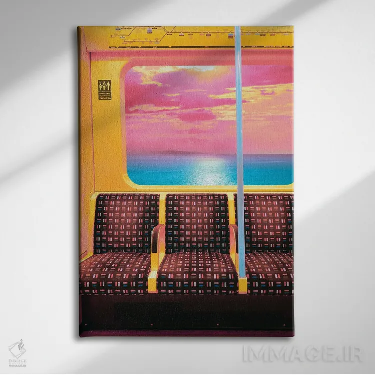 تابلو دکوراتیو به سوی آینده ای روشن تر اثر نیتن هد - نمای روبهرو روی دیوار