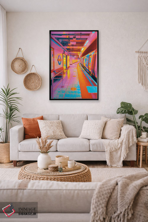 تابلو دکوراتیو هجوم قندی! اثر نیتن هد - D5B