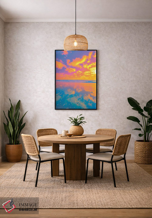 تابلو دکوراتیو شمردن ابرها اثر نیتن هد - D4B