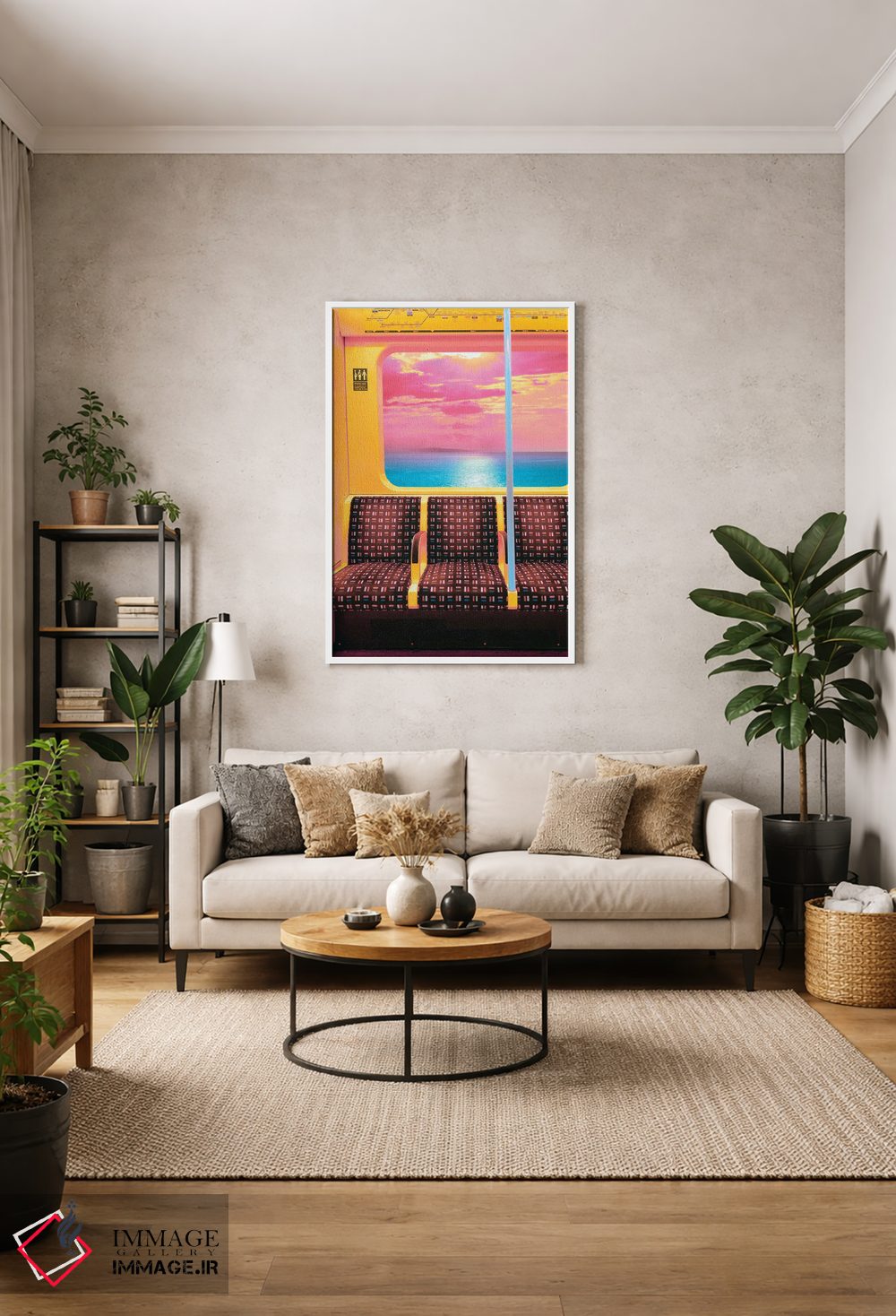 تابلو دکوراتیو به سوی آینده ای روشن تر اثر نیتن هد - D1W