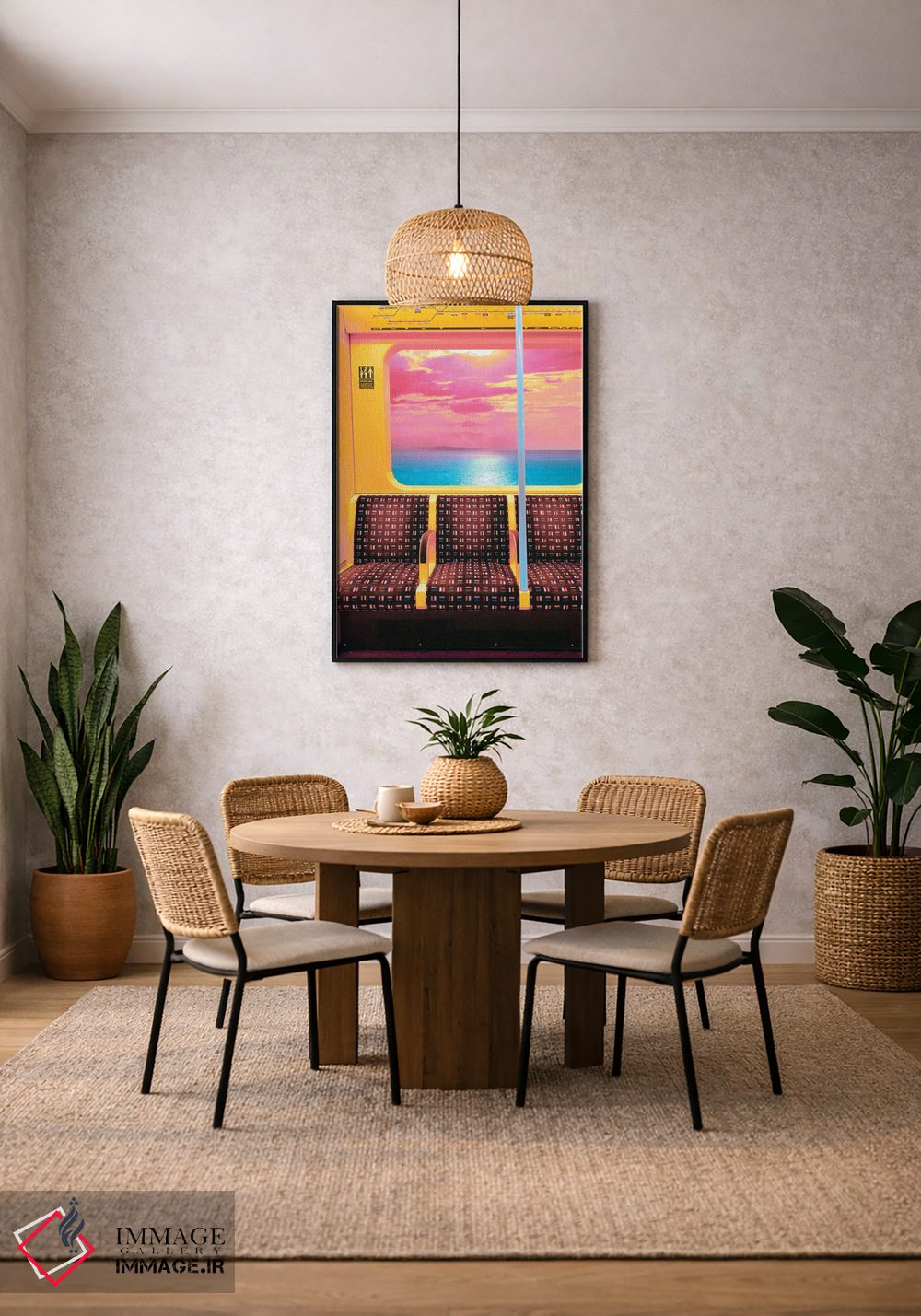 تابلو دکوراتیو به سوی آینده ای روشن تر اثر نیتن هد - D4B