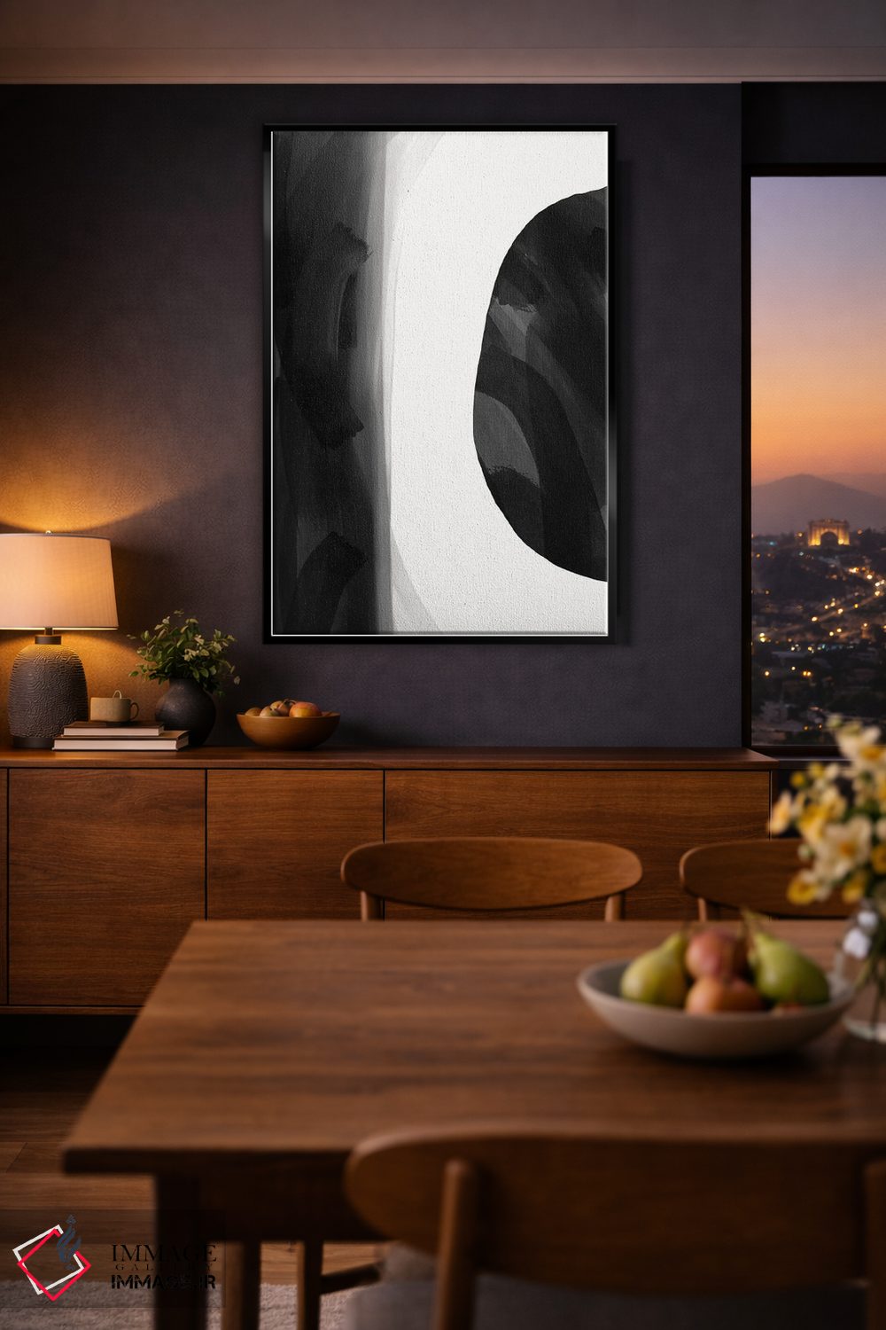 تابلو مینیمال قطعه گمشده ۲ اثر نیکلاس هولمن - D2B