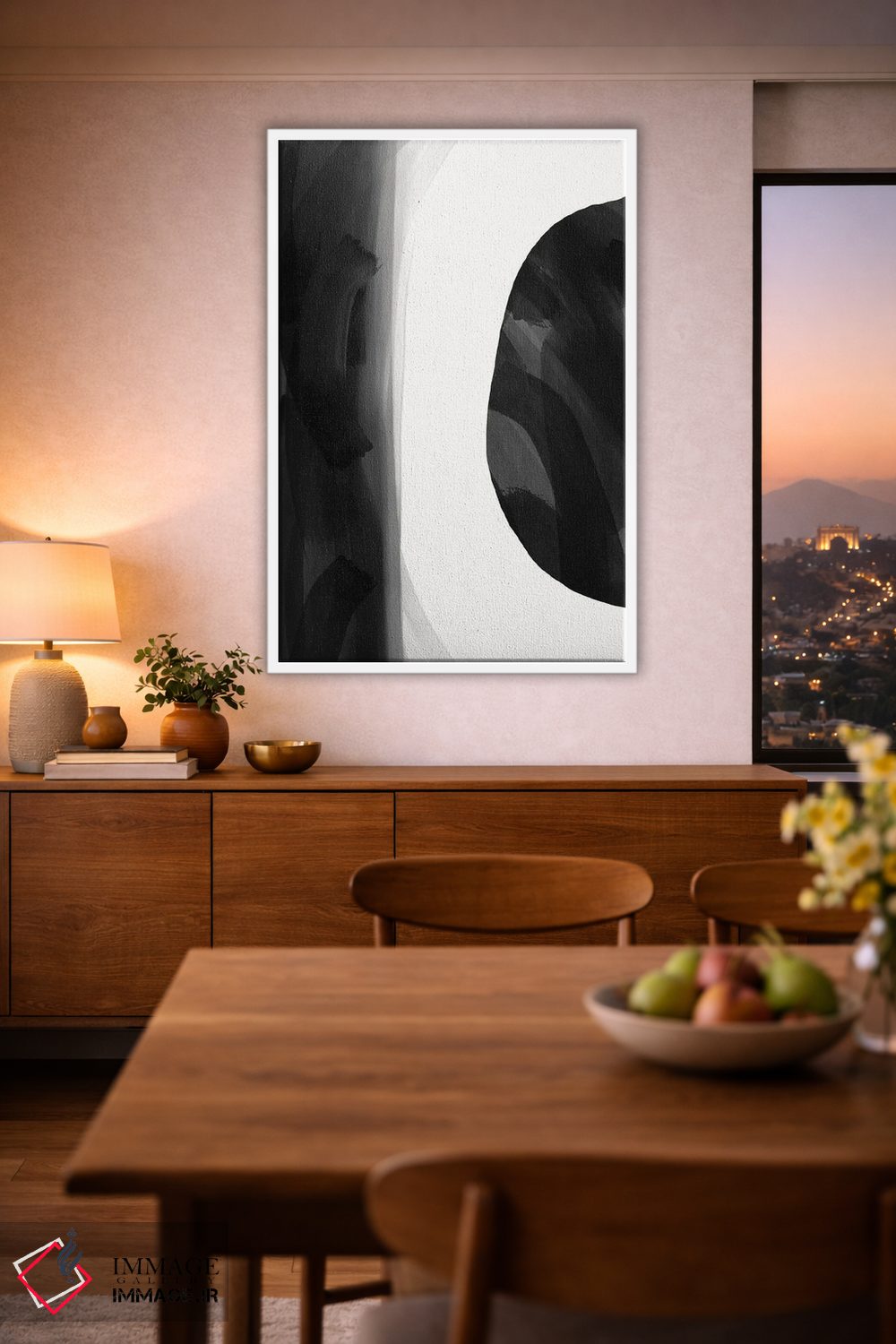 تابلو مینیمال قطعه گمشده ۲ اثر نیکلاس هولمن - D1W