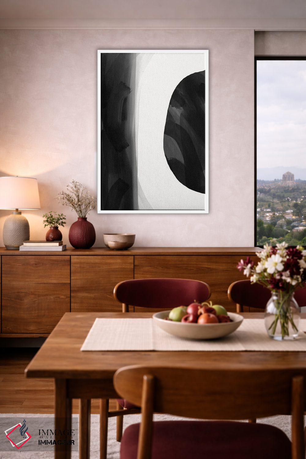 تابلو مینیمال قطعه گمشده ۲ اثر نیکلاس هولمن - D3W