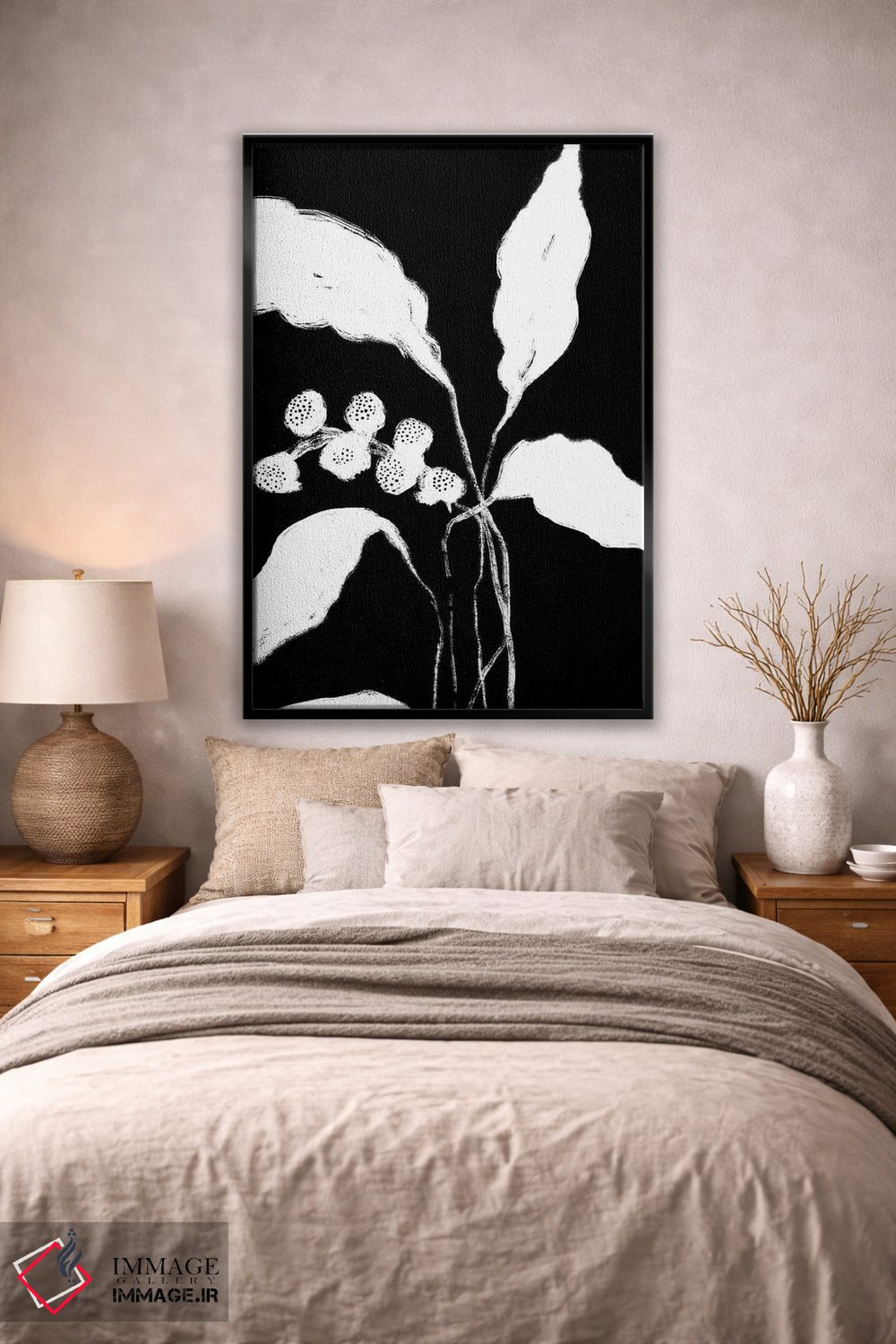 تابلو مینیمال رشد نو ۲ اثر نیکلاس هولمن - D1B