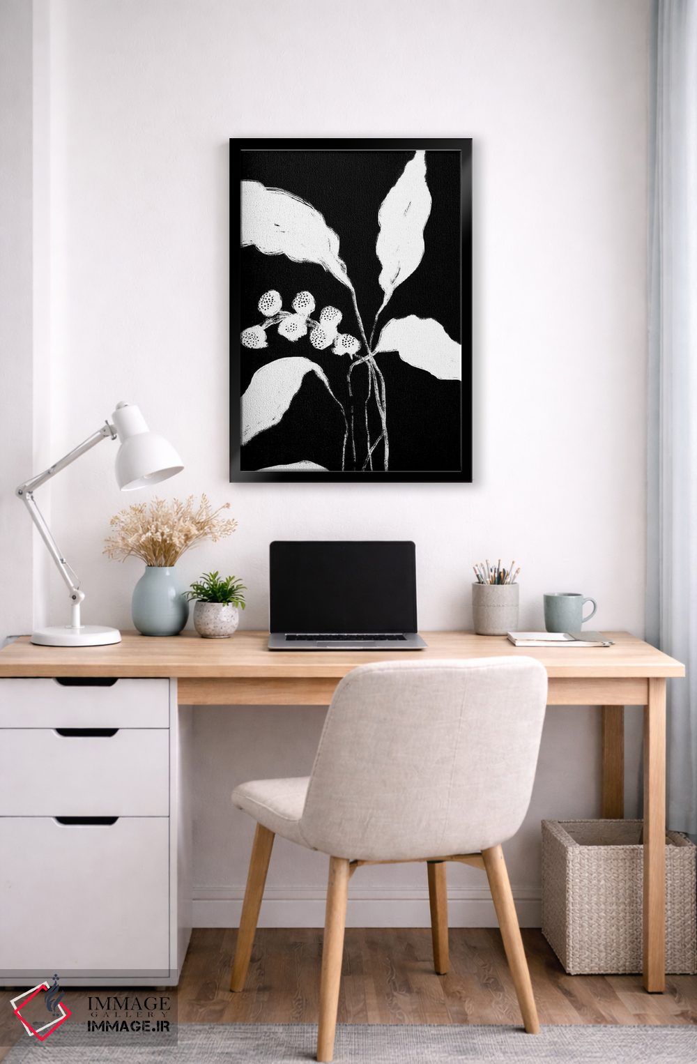 تابلو مینیمال رشد نو ۲ اثر نیکلاس هولمن - D6B