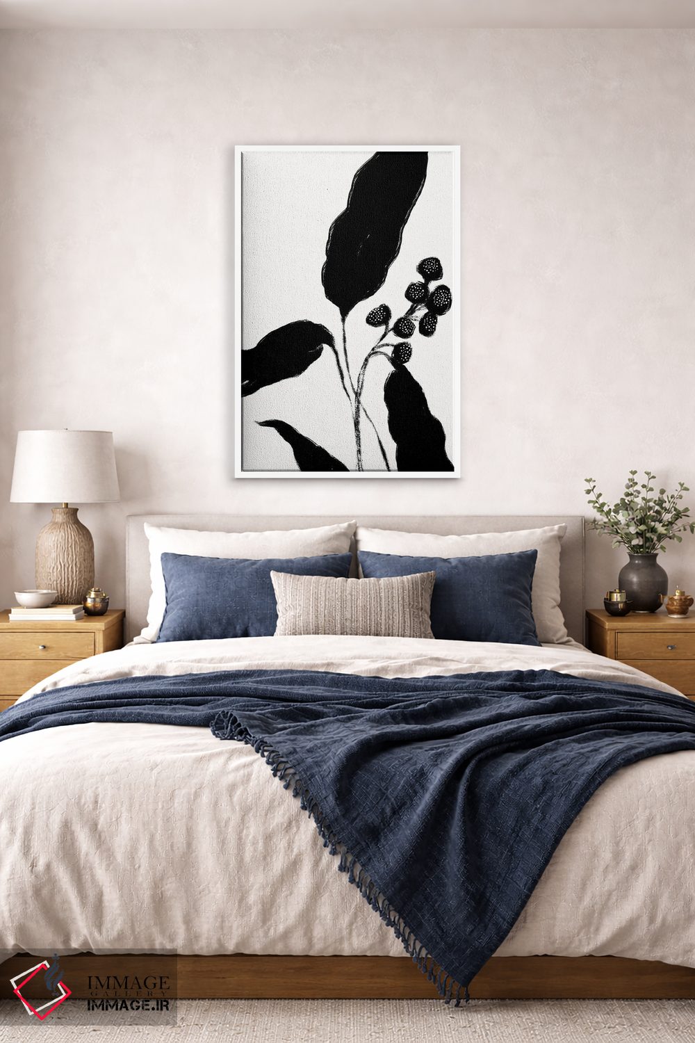 تابلو مینیمال رشد نو ۱ اثر نیکلاس هولمن - D5W