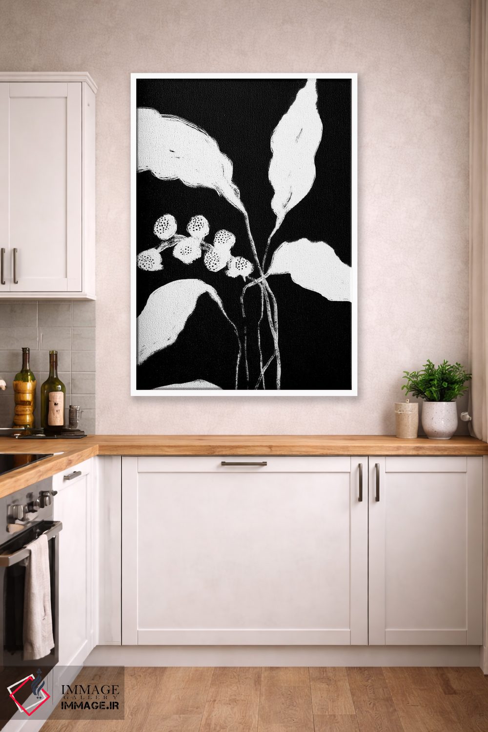 تابلو مینیمال رشد نو ۲ اثر نیکلاس هولمن - D4W