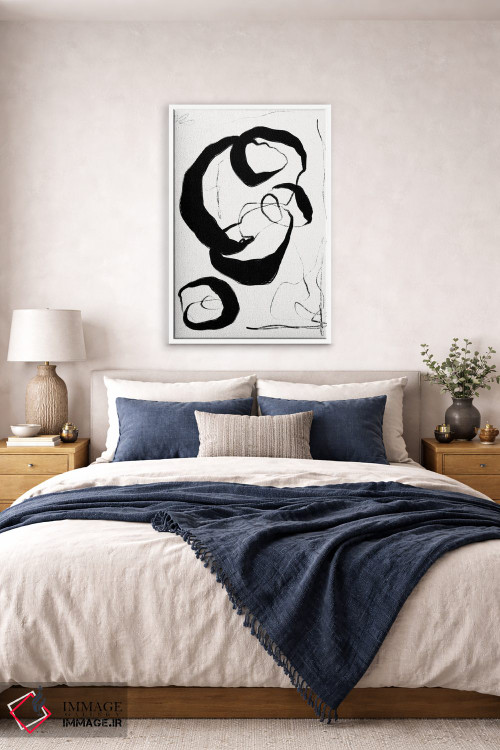 تابلو مینیمال درهم تنیده ۲ اثر نیکلاس هولمن - D6W