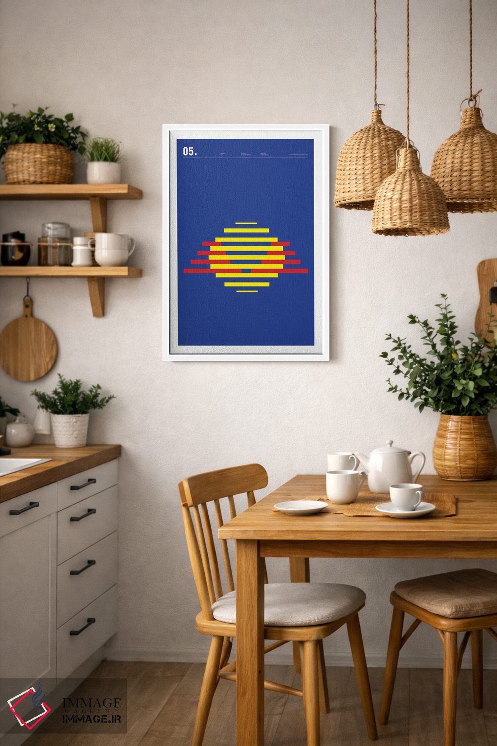 تابلو مینیمال ردبول اثر نیک بارکلی - D2W