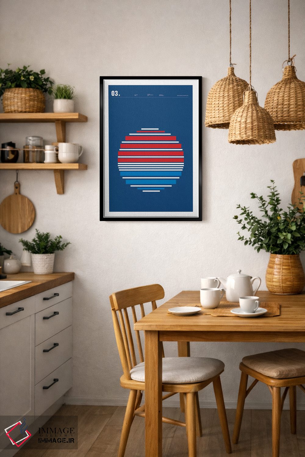 تابلو مینیمال پپسی اثر نیک بارکلی - D6B