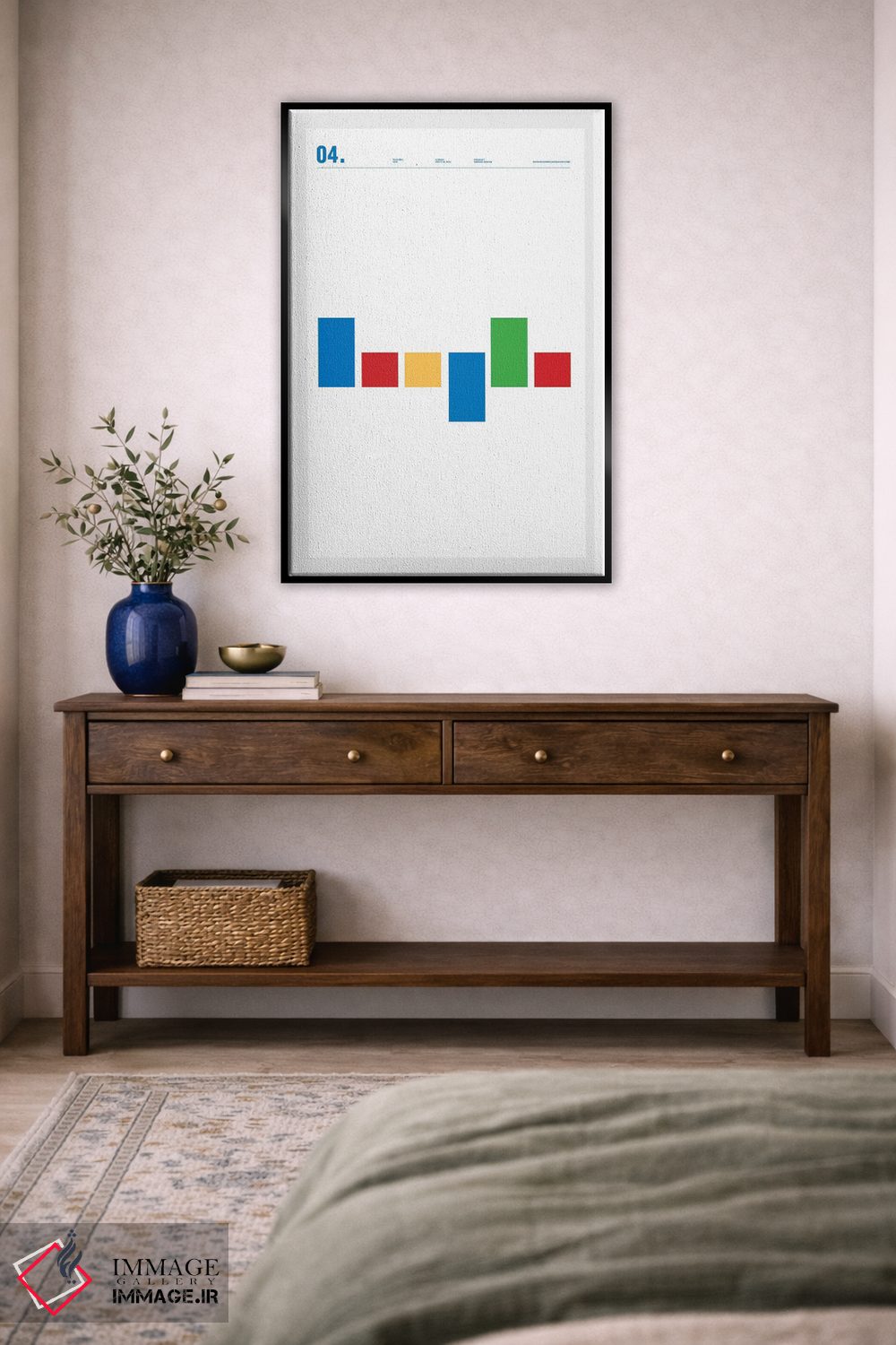 تابلو مینیمال گوگل اثر نیک بارکلی - D3B