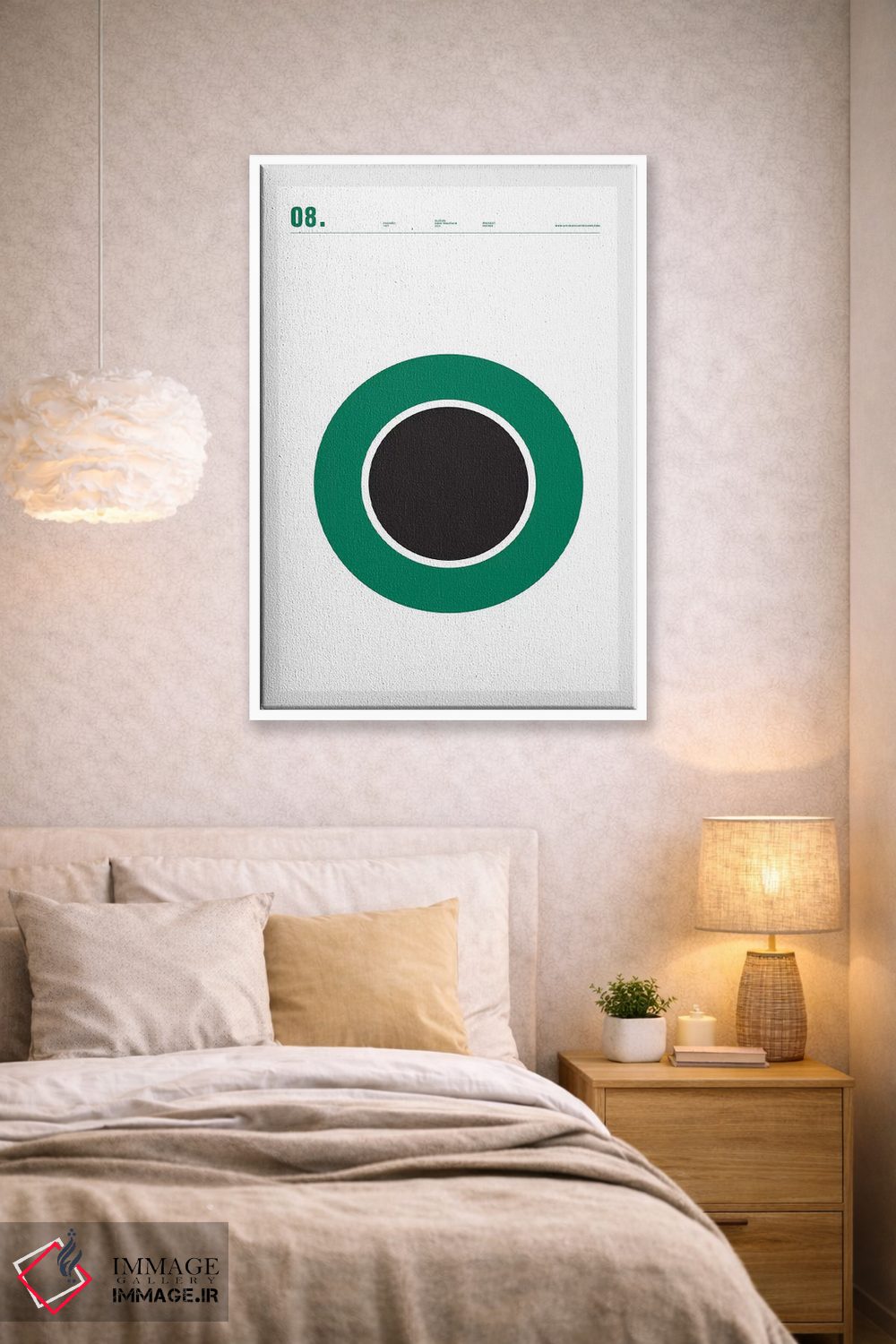 تابلو مینیمال استارباکس اثر نیک بارکلی - D2W