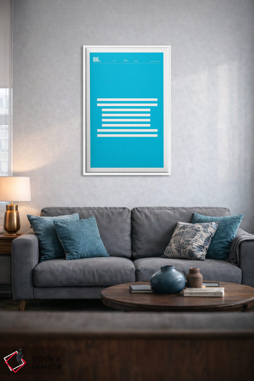 تابلو مینیمال آی بی ام اثر نیک بارکلی - D4W