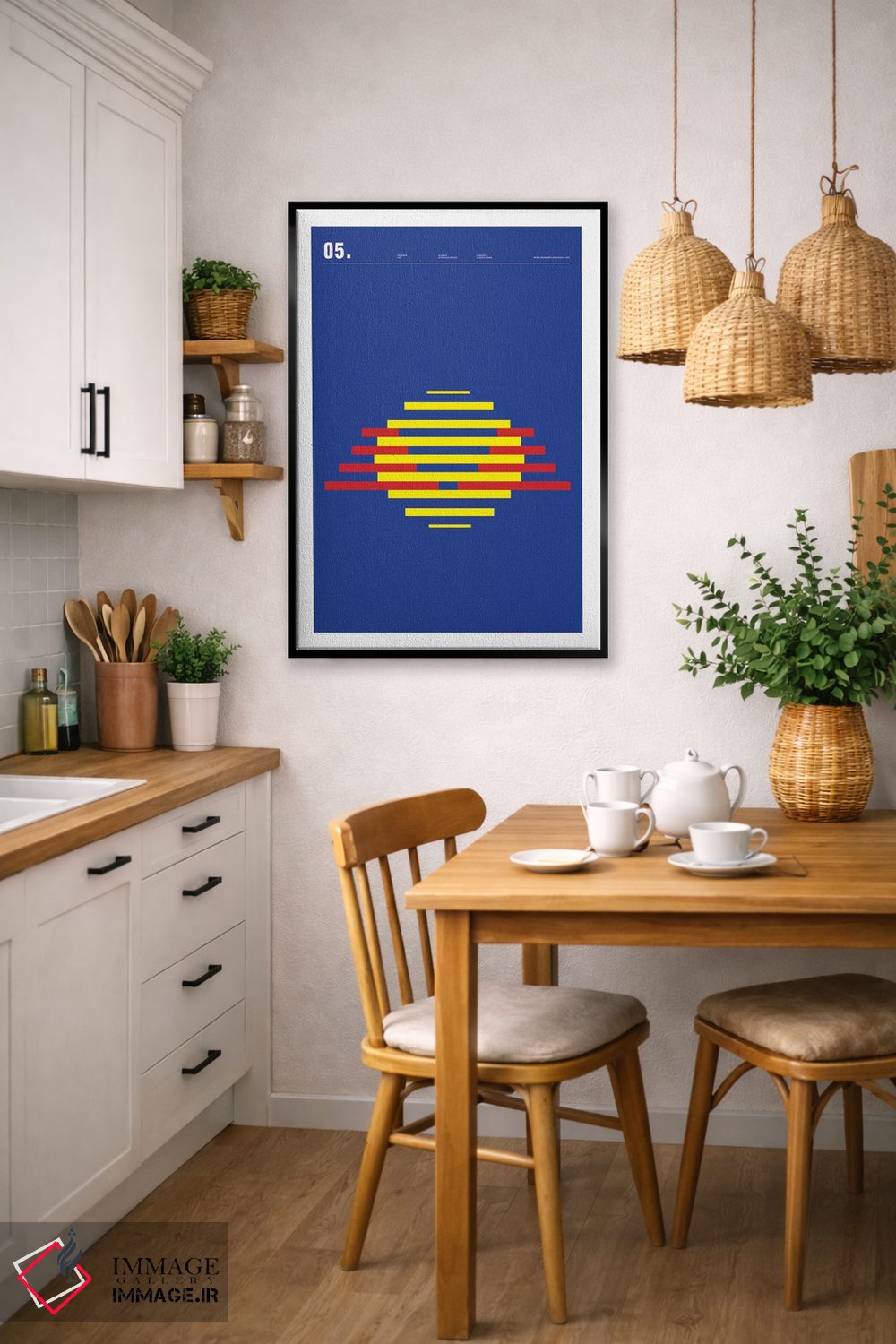 تابلو مینیمال ردبول اثر نیک بارکلی - D6B