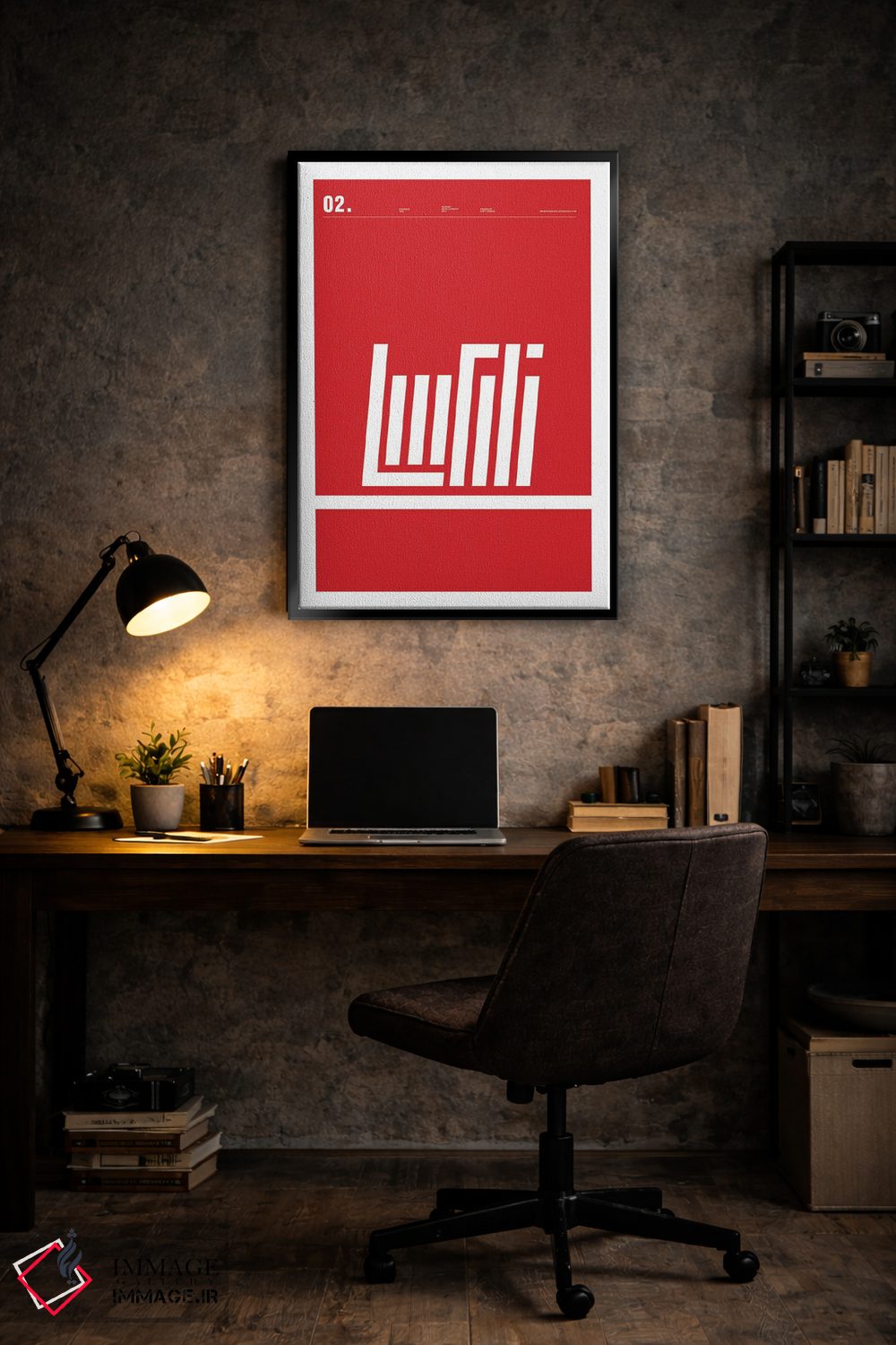 تابلو مینیمال کوکاکولا اثر نیک بارکلی - D6B