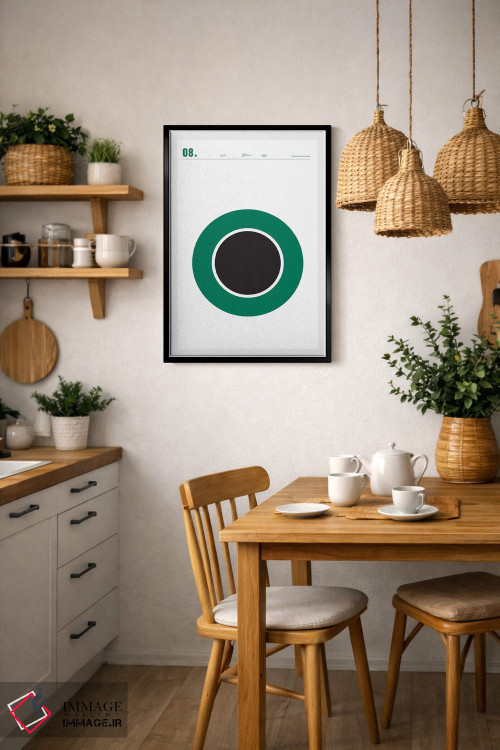 تابلو مینیمال استارباکس اثر نیک بارکلی - D5B