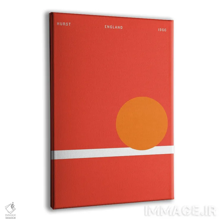 تابلو مینیمال هرست، انگلستان ۱۹۶۶ اثر نیک بارکلی - نمای پرسپکتیو محصول