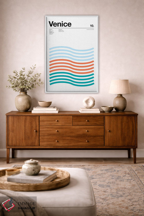 تابلو مینیمال ونیز اثر نیک بارکلی - D1W