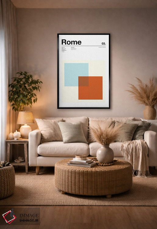تابلو مینیمال رم اثر نیک بارکلی - D4B