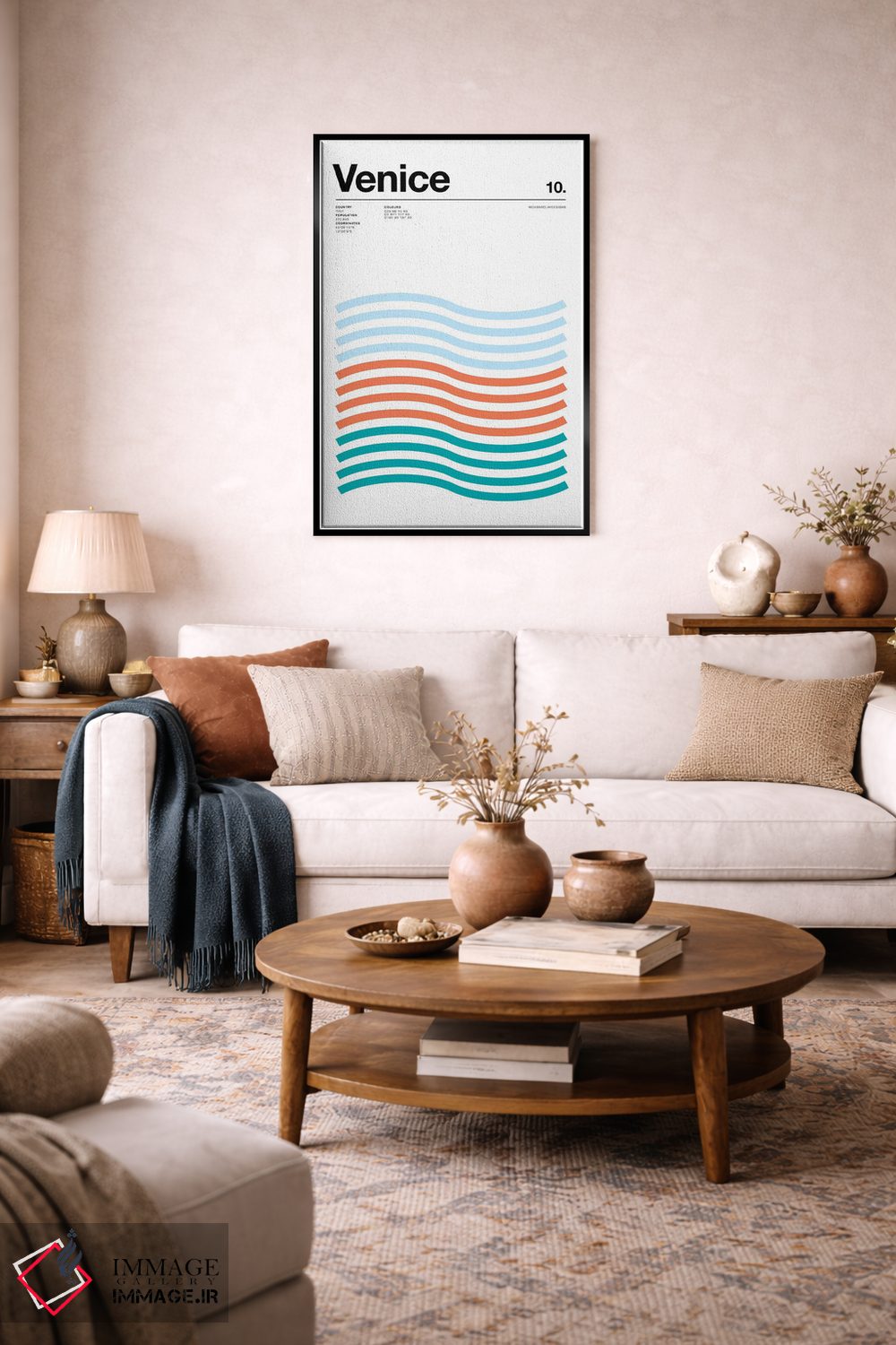 تابلو مینیمال ونیز اثر نیک بارکلی - D4B