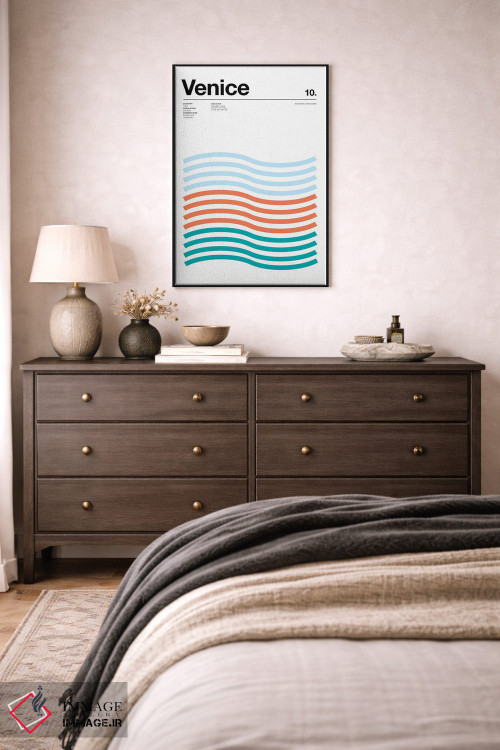 تابلو مینیمال ونیز اثر نیک بارکلی - D5B