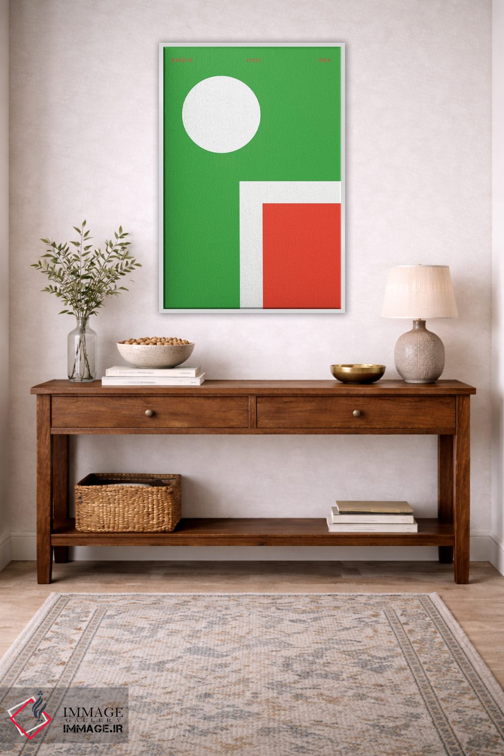 تابلو مینیمال باچو، ایتالیا ۱۹۹۴ اثر نیک بارکلی - D3W