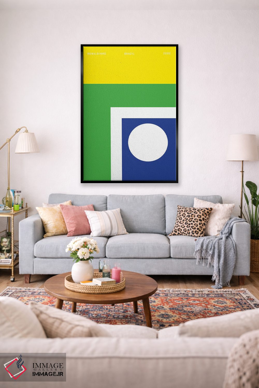 تابلو مینیمال رونالباوریو، برزیل ۲۰۰۲ اثر نیک بارکلی - D2B