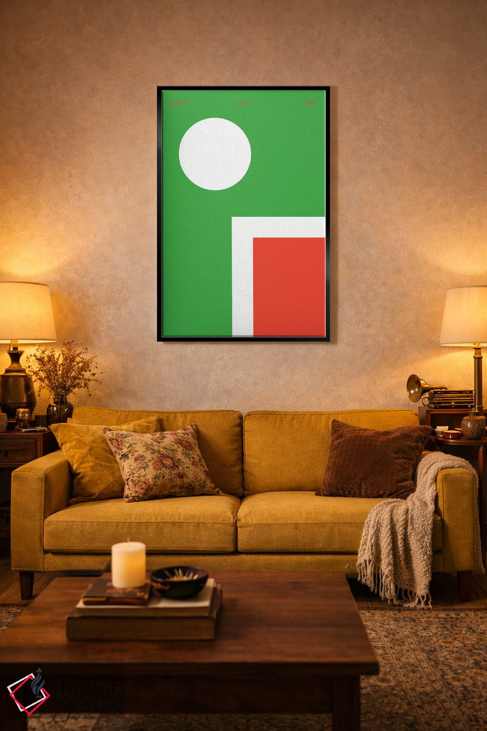 تابلو مینیمال باچو، ایتالیا ۱۹۹۴ اثر نیک بارکلی - D5B