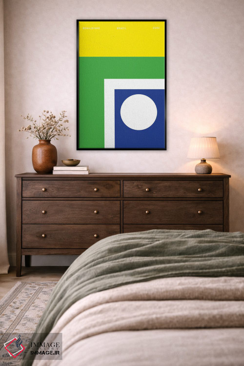 تابلو مینیمال رونالباوریو، برزیل ۲۰۰۲ اثر نیک بارکلی - D4B