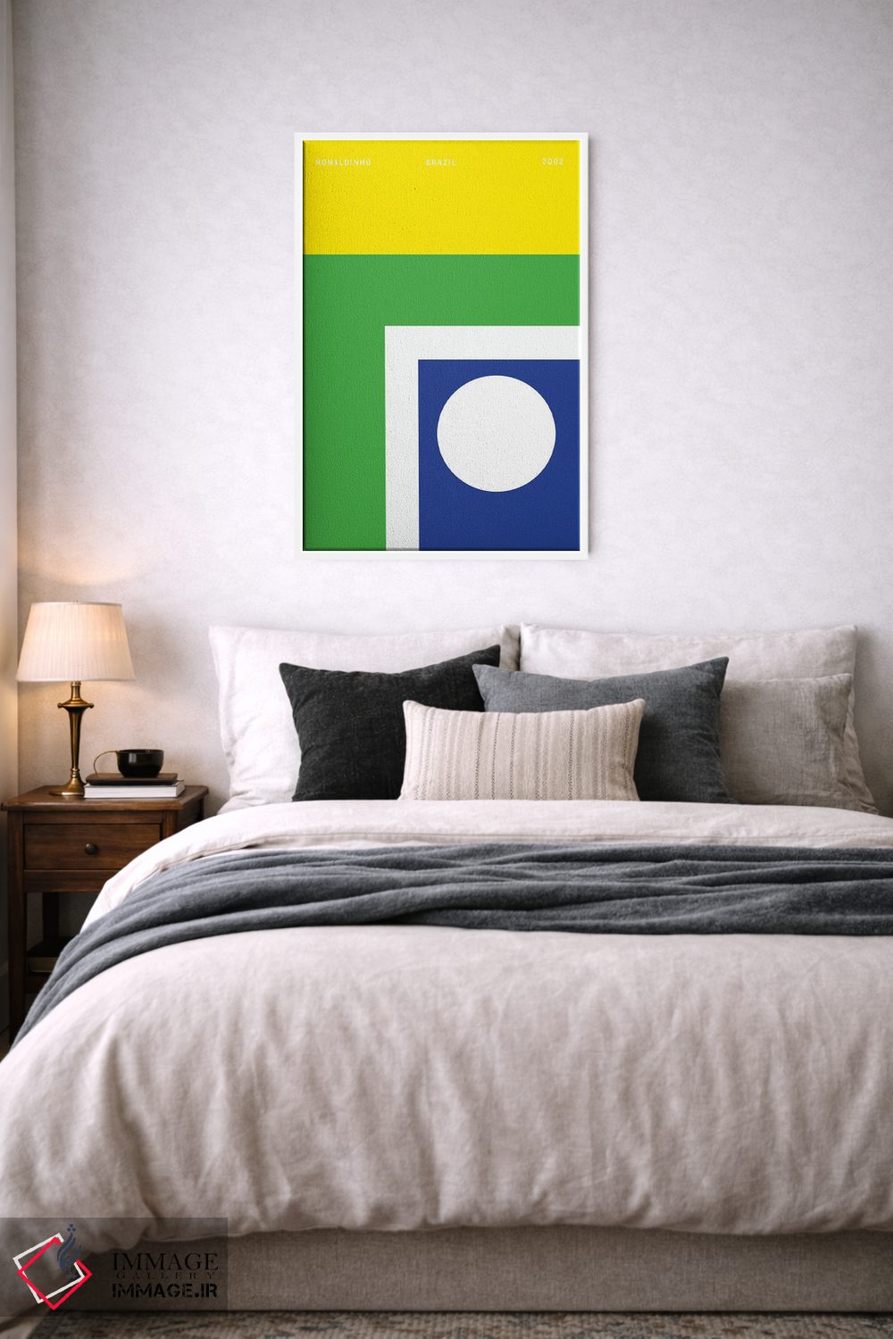 تابلو مینیمال رونالباوریو، برزیل ۲۰۰۲ اثر نیک بارکلی - D5W