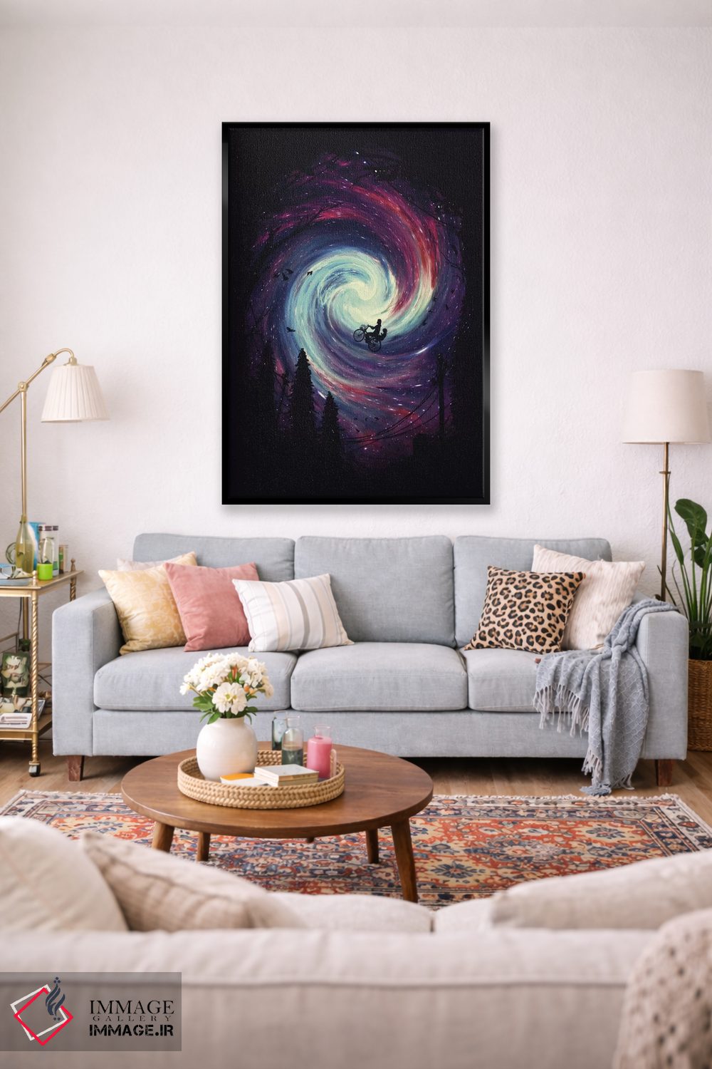 تابلو دکوراتیو زمان ماجراجویی اثر نایس بلید - D2B