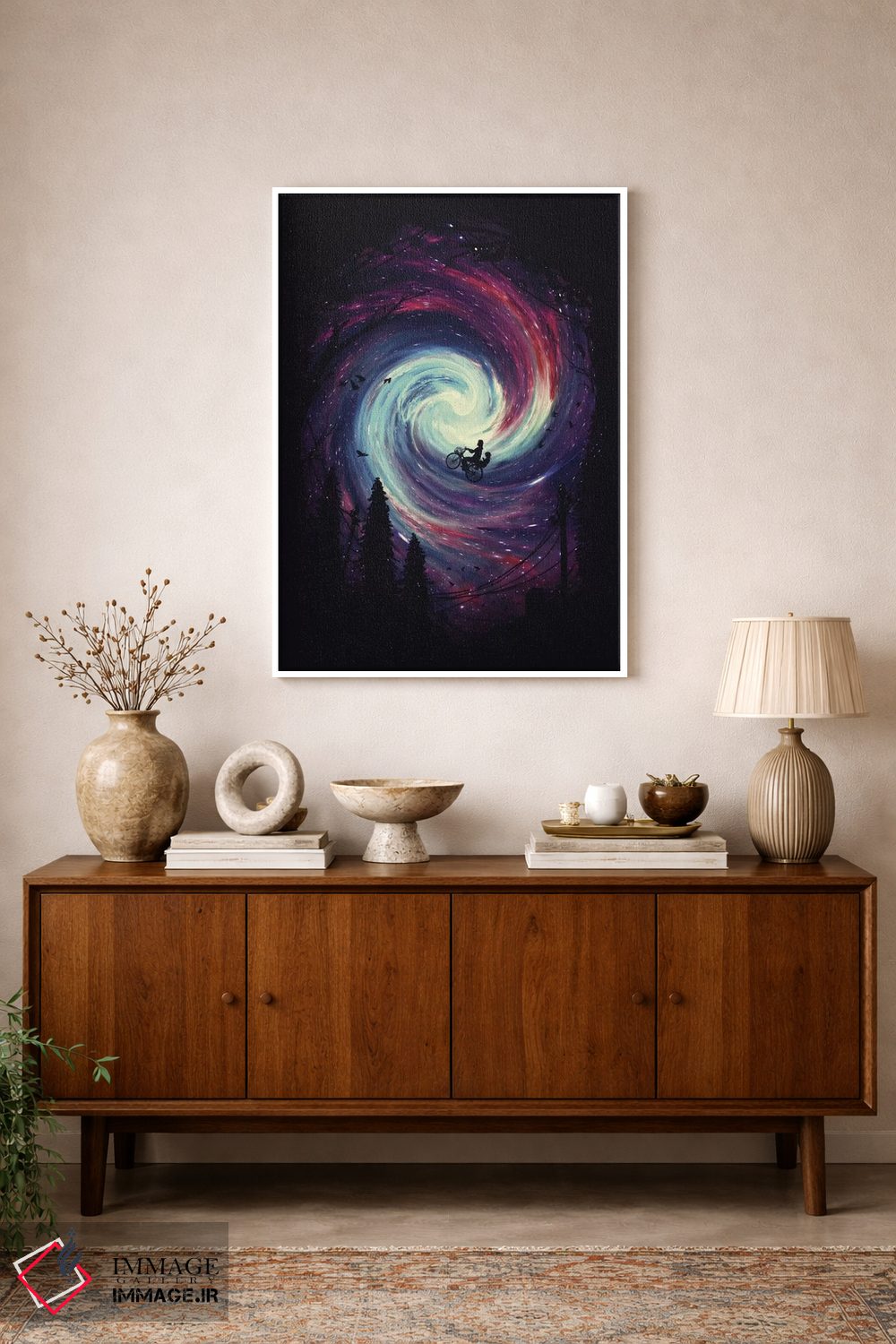 تابلو دکوراتیو زمان ماجراجویی اثر نایس بلید - D1W