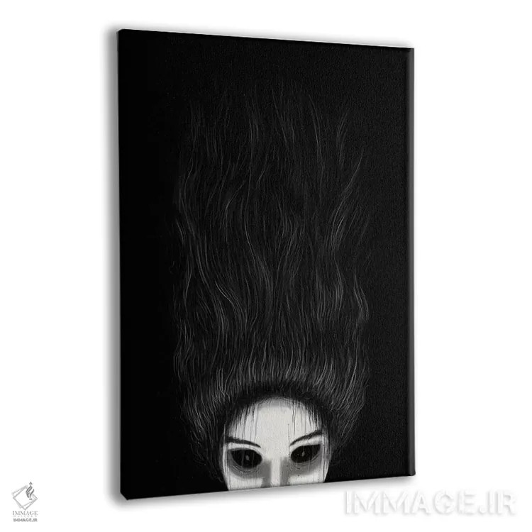 تابلو دکوراتیو تسخیرشده اثر نایس بلید - نمای پرسپکتیو محصول