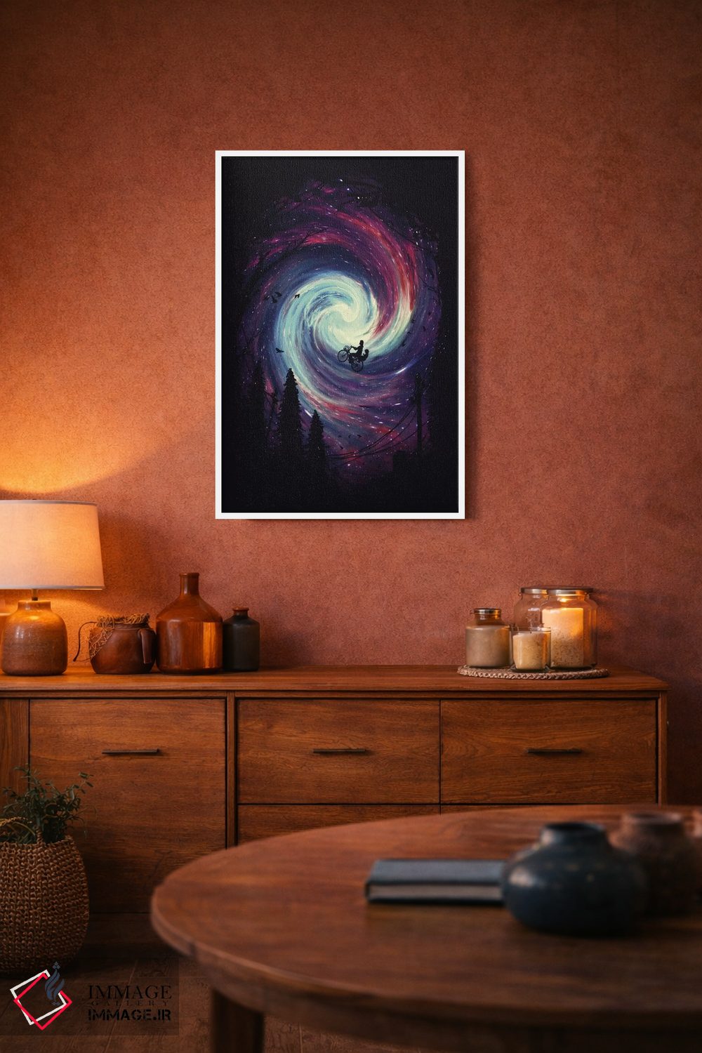 تابلو دکوراتیو زمان ماجراجویی اثر نایس بلید - D3W