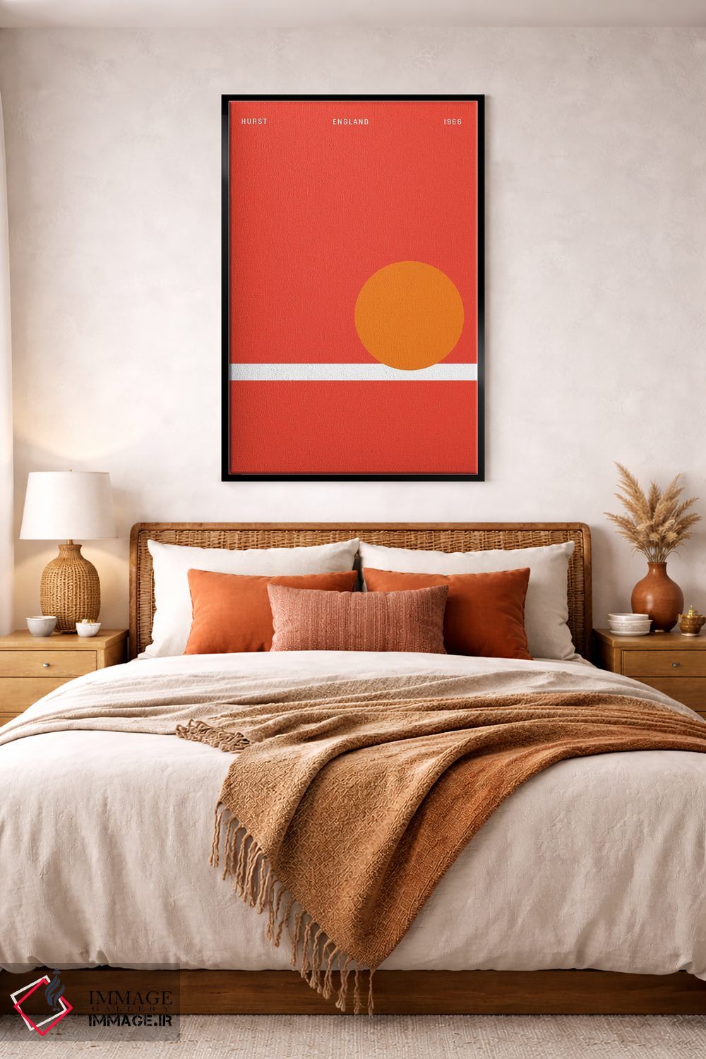 تابلو مینیمال هرست، انگلستان ۱۹۶۶ اثر نیک بارکلی - D4B