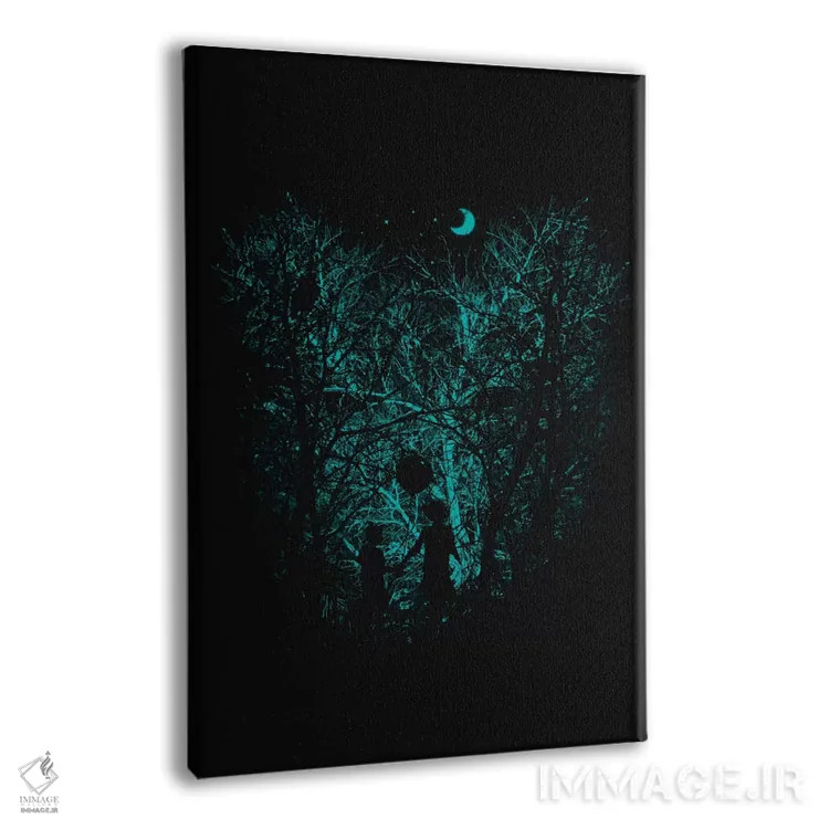 تابلو دکوراتیو در دل جنگل اثر نایس بلید - نمای پرسپکتیو محصول