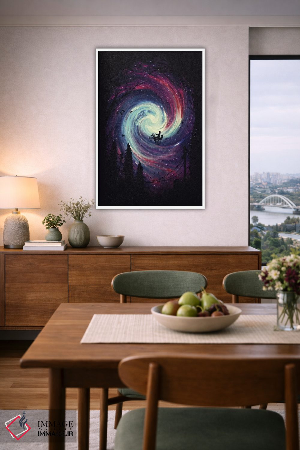 تابلو دکوراتیو زمان ماجراجویی اثر نایس بلید - D5W