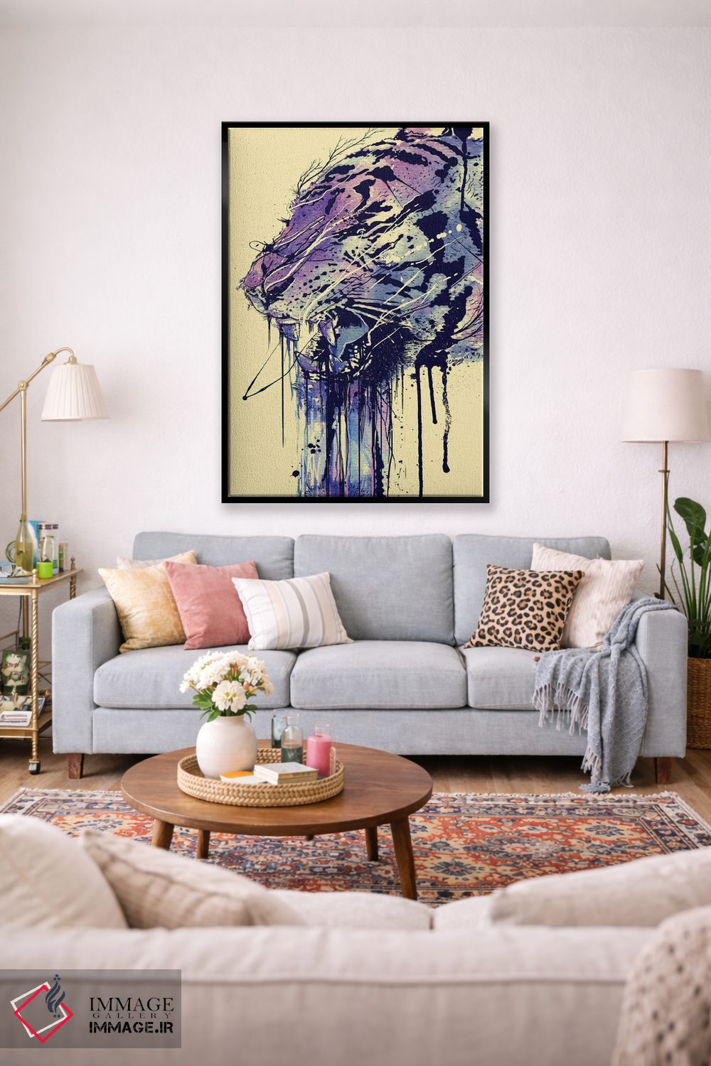 تابلو دکوراتیو بی باک اثر نایس بلید - D1B