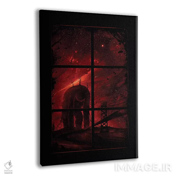 تابلو دکوراتیو آن سوی دیگر اثر نایس بلید - نمای پرسپکتیو محصول