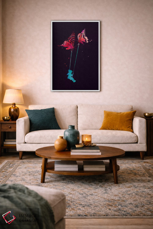 تابلو دکوراتیو رانندگی با هیجان اثر نایس بلید - D3W