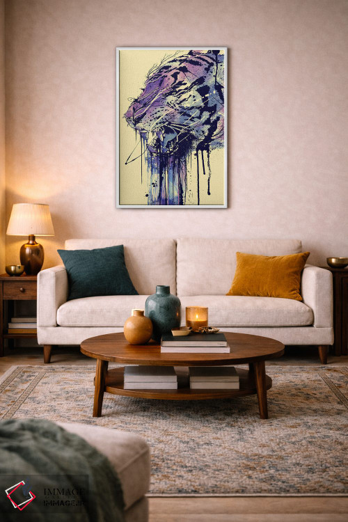 تابلو دکوراتیو بی باک اثر نایس بلید - D2W