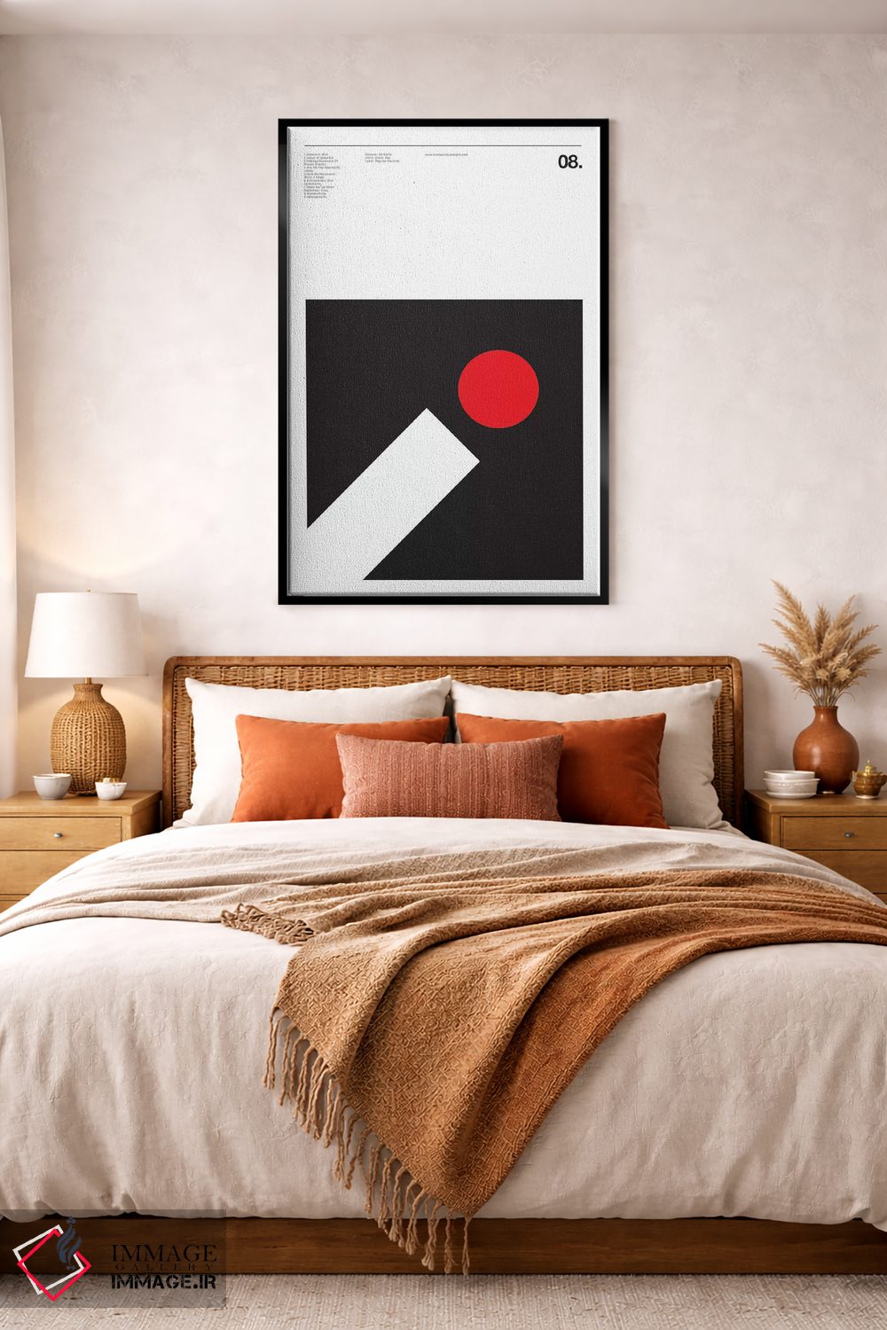 تابلو مینیمال گرین دی اثر نیک بارکلی - D3B