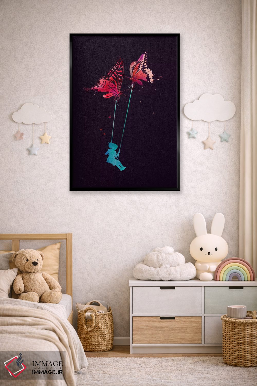 تابلو دکوراتیو رانندگی با هیجان اثر نایس بلید - D5B