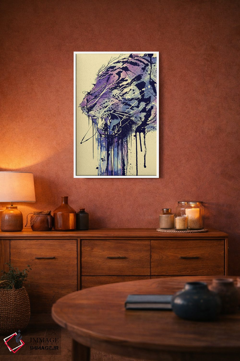 تابلو دکوراتیو بی باک اثر نایس بلید - D4W