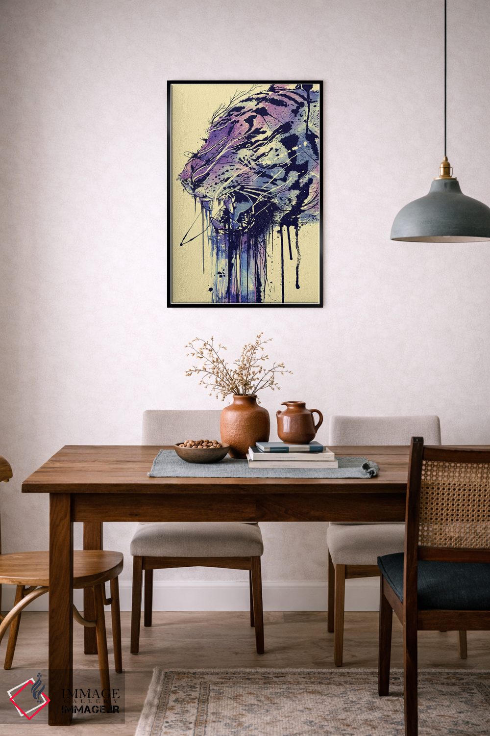 تابلو دکوراتیو بی باک اثر نایس بلید - D6B