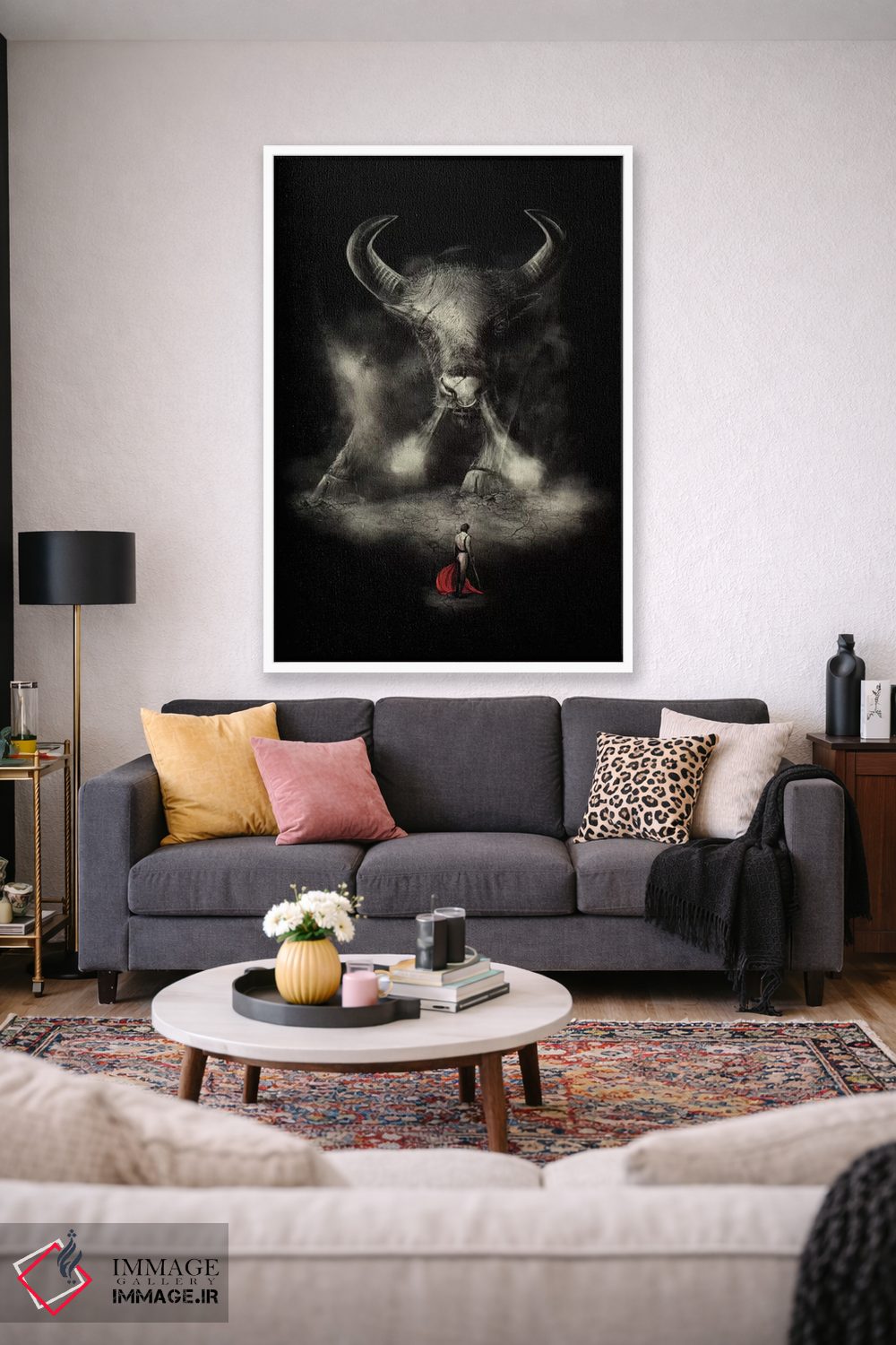 تابلو دکوراتیو مبارزه ماتادور اثر نایس بلید - D1W