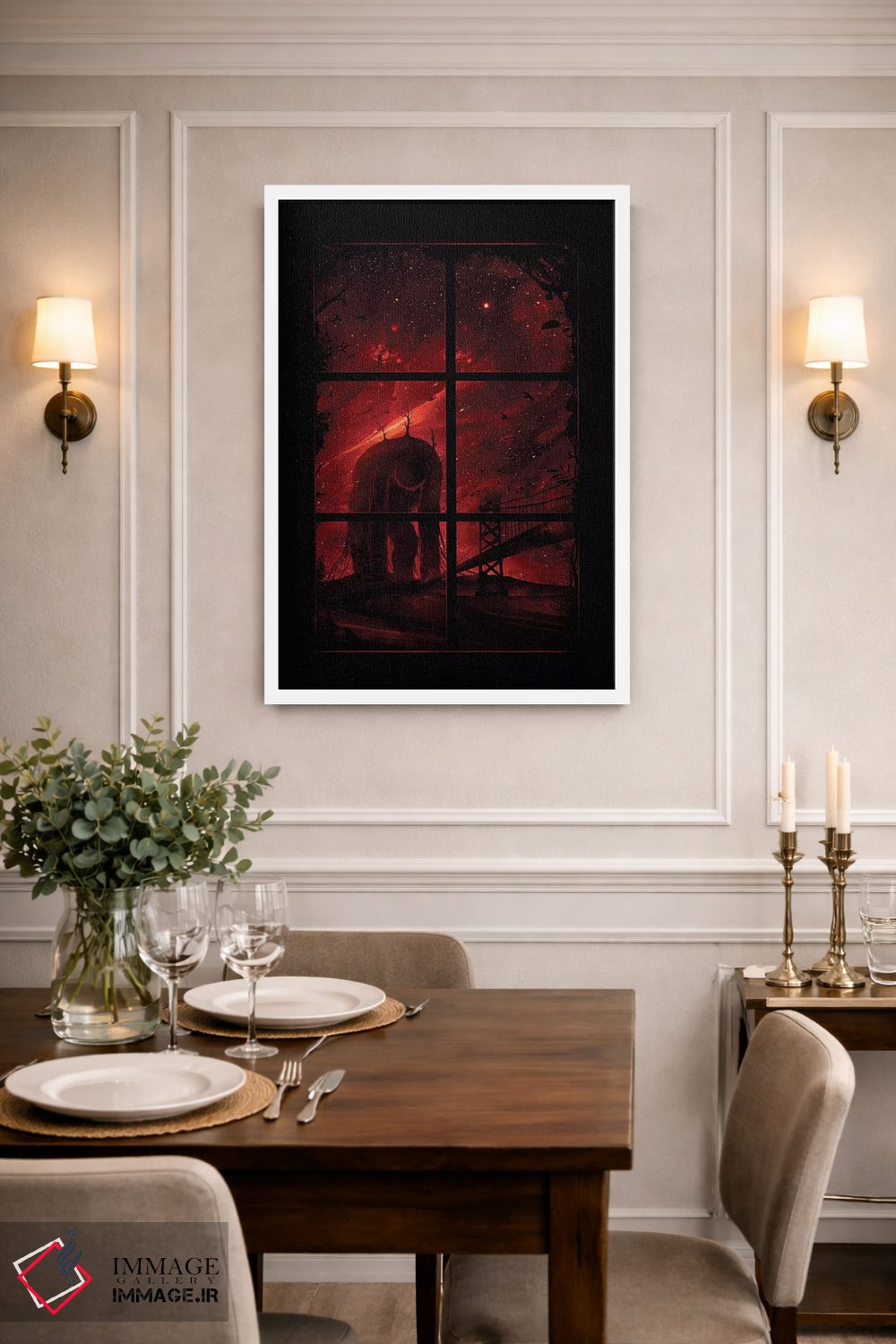 تابلو دکوراتیو آن سوی دیگر اثر نایس بلید - D1W