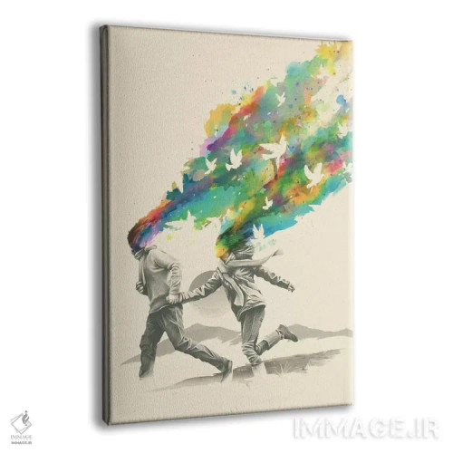 تابلو دکوراتیو ساطع شدن اثر نایس بلید - نمای پرسپکتیو محصول